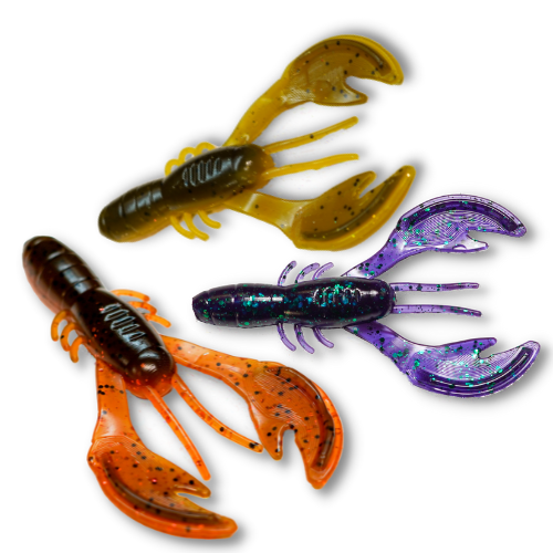 fish cave lures 4” Cave Craw